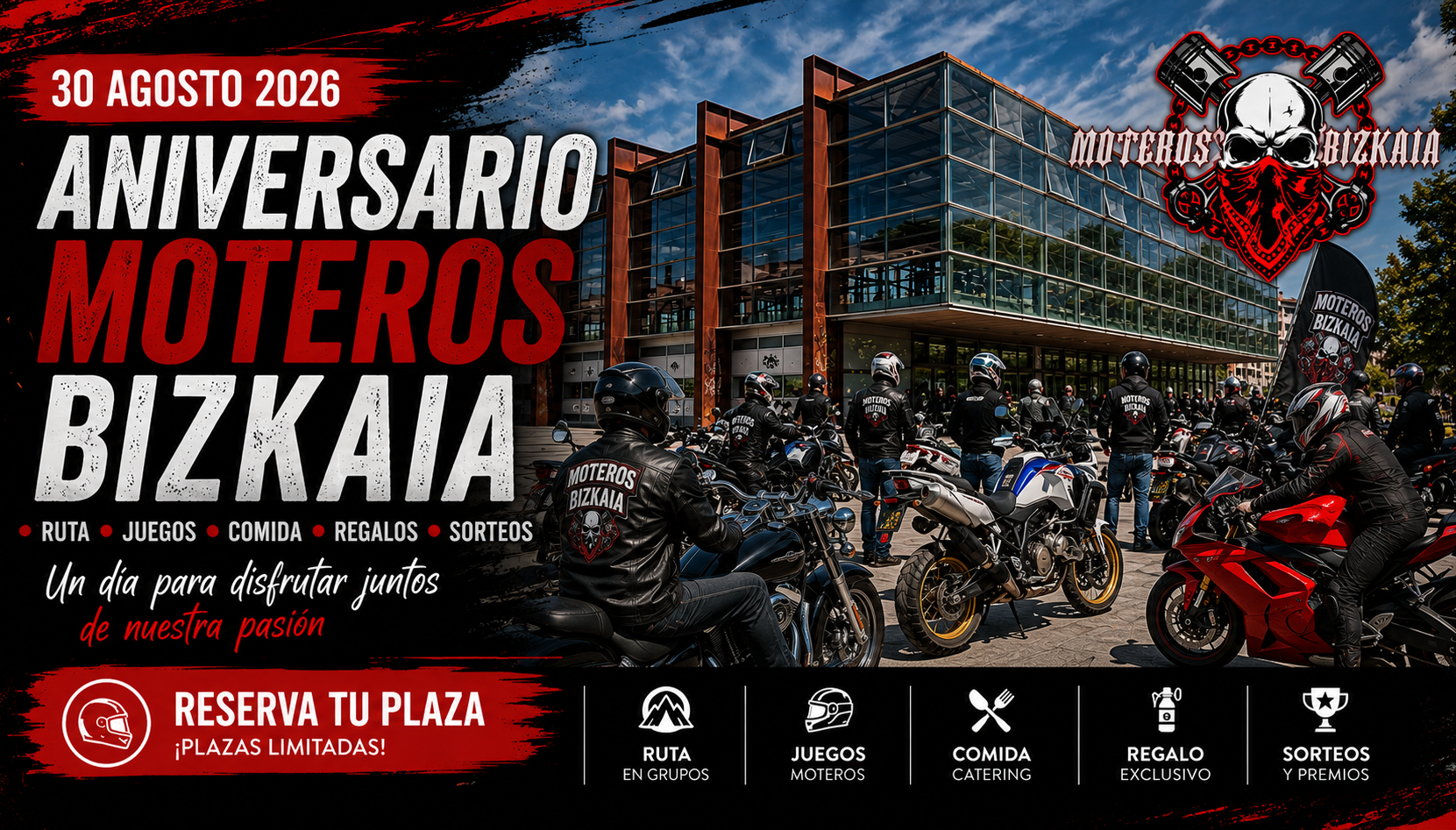 Comida Aniversario Moteros Bizkaia 2026